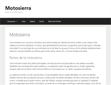 Tablet Screenshot of motosierra.info